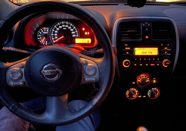 Nissan Micra cena 32500 przebieg: 38500, rok produkcji 2017 z Skierniewice małe 497